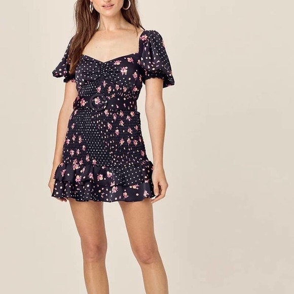 For Love And Lemons Dresses & Skirts - For Love & Lemons Camellia mini dress SZ M
